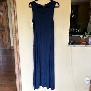 Navy blue maxi dresses
